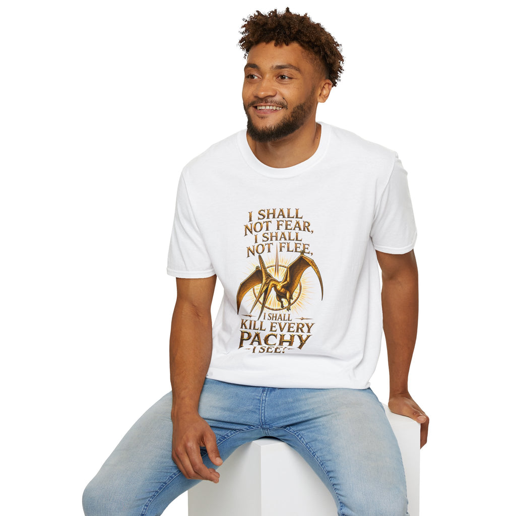 T-Shirt — “I Shall Not Fear, I Shall Not Flee” Sky Father Graphic Tee