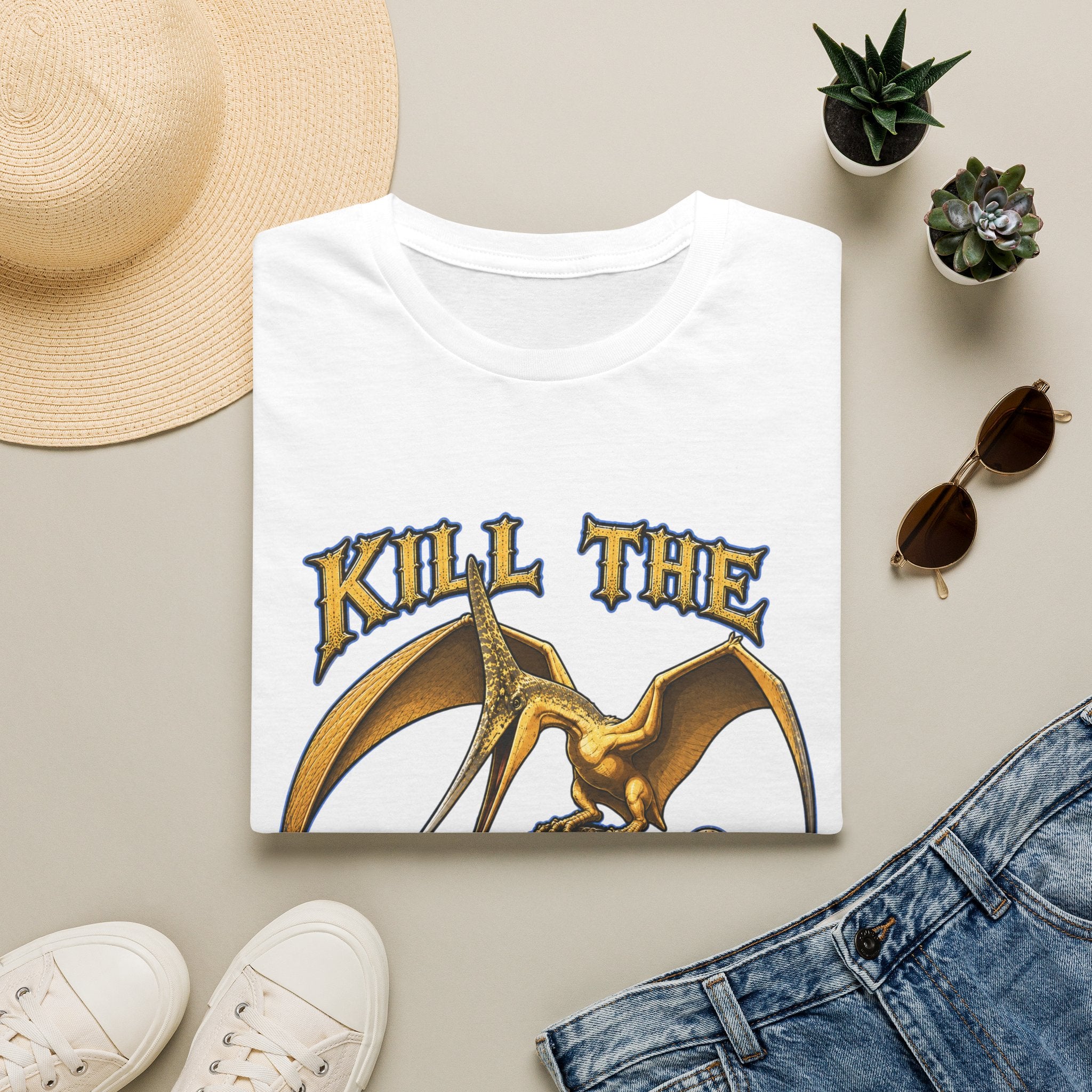 Pachycephalosaurus T-Shirt — "Kill the Pachys!" Sky Father Dinosaur Graphic Tee
