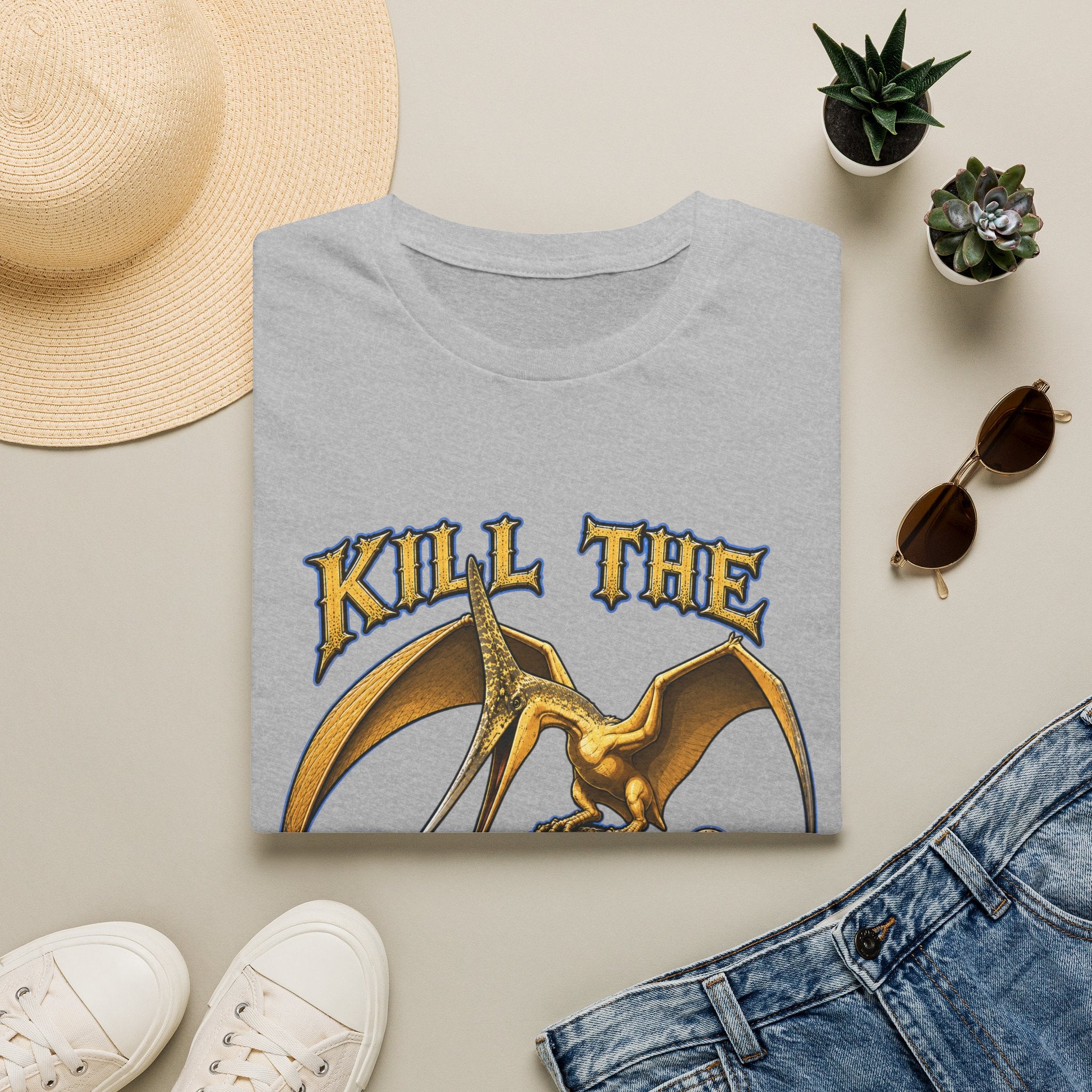 Pachycephalosaurus T-Shirt — "Kill the Pachys!" Sky Father Dinosaur Graphic Tee