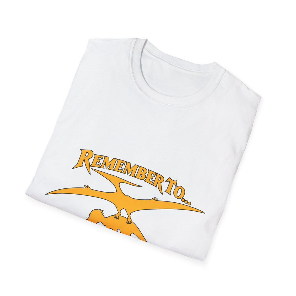 T-Shirt — "Remember to Kill the Pachys!" Sky Father Graphic Tee