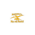 Remember To... Kill the Pachys! Kiss-Cut Sticker — Dinosaur Pteranodon Design