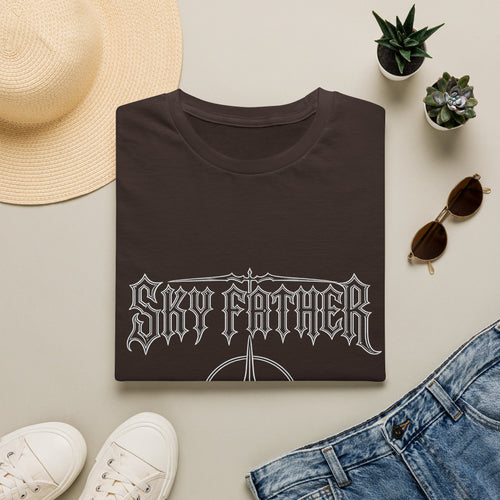 Sky Father T-Shirt — Gothic Band-Style Graphic Tee