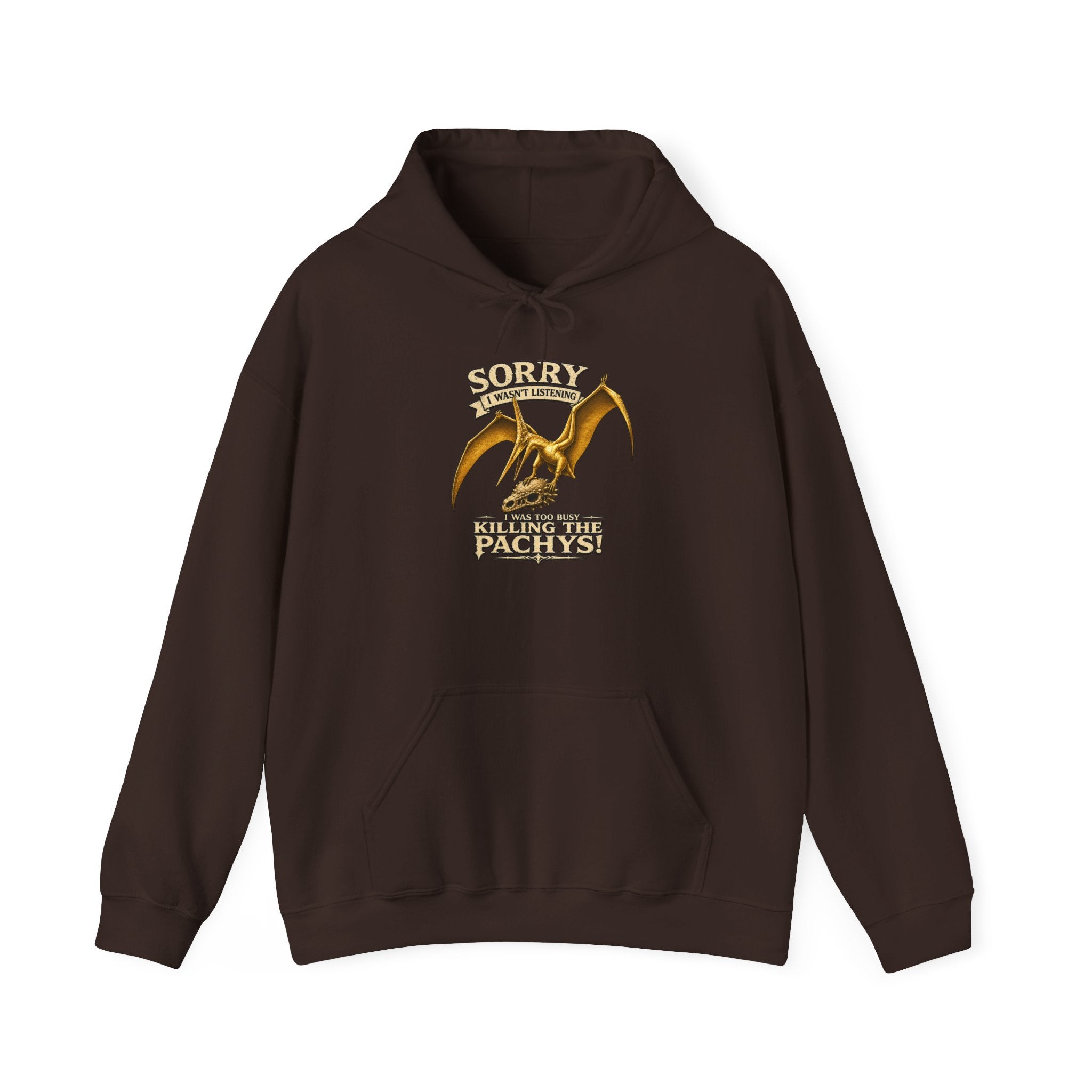 Sky Father Pteranodon Hoodie — "All Hail Sky Father" Graphic Hooded Sweatshirt