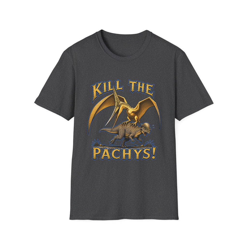 Pachycephalosaurus T-Shirt — "Kill the Pachys!" Sky Father Dinosaur Graphic Tee