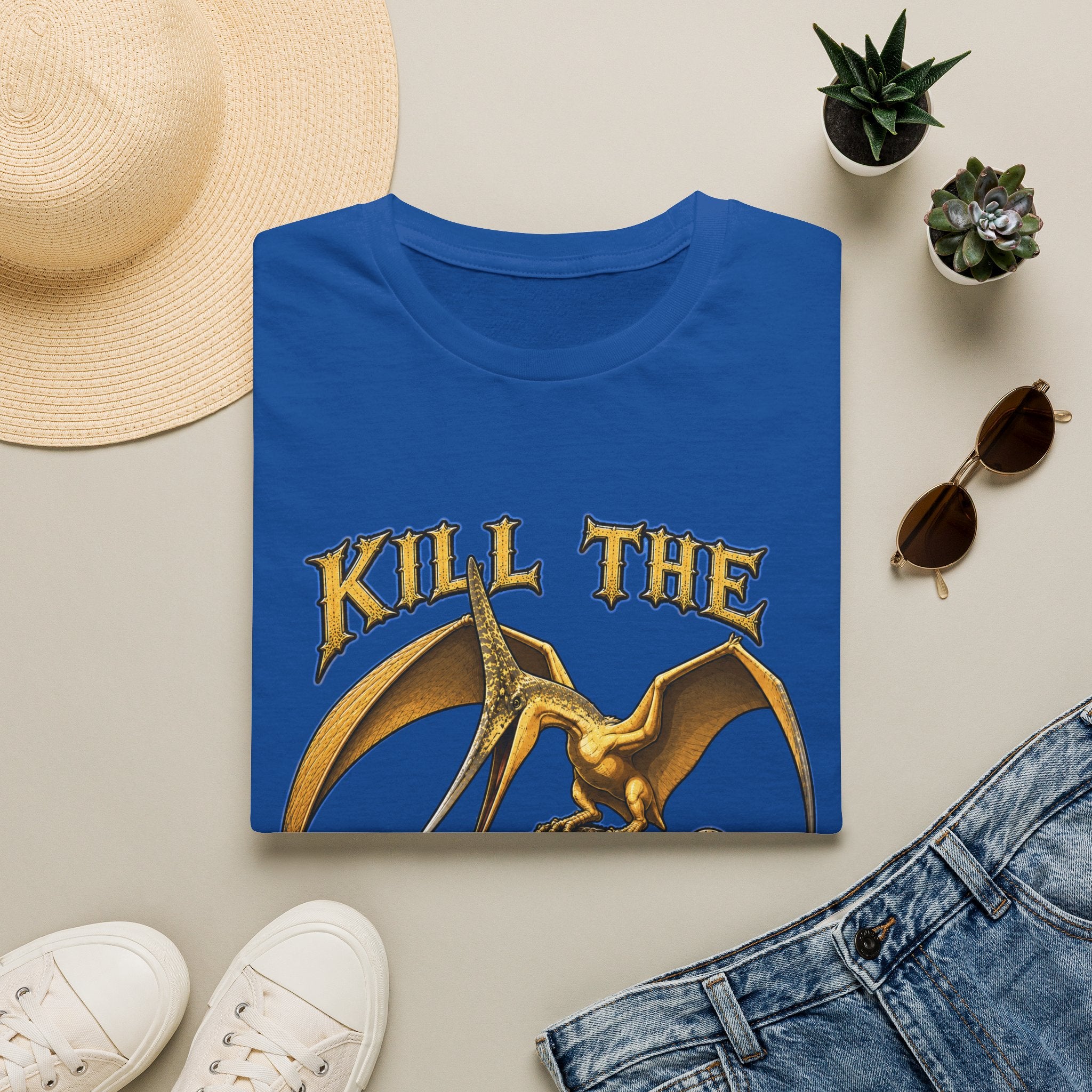 Pachycephalosaurus T-Shirt — "Kill the Pachys!" Sky Father Dinosaur Graphic Tee