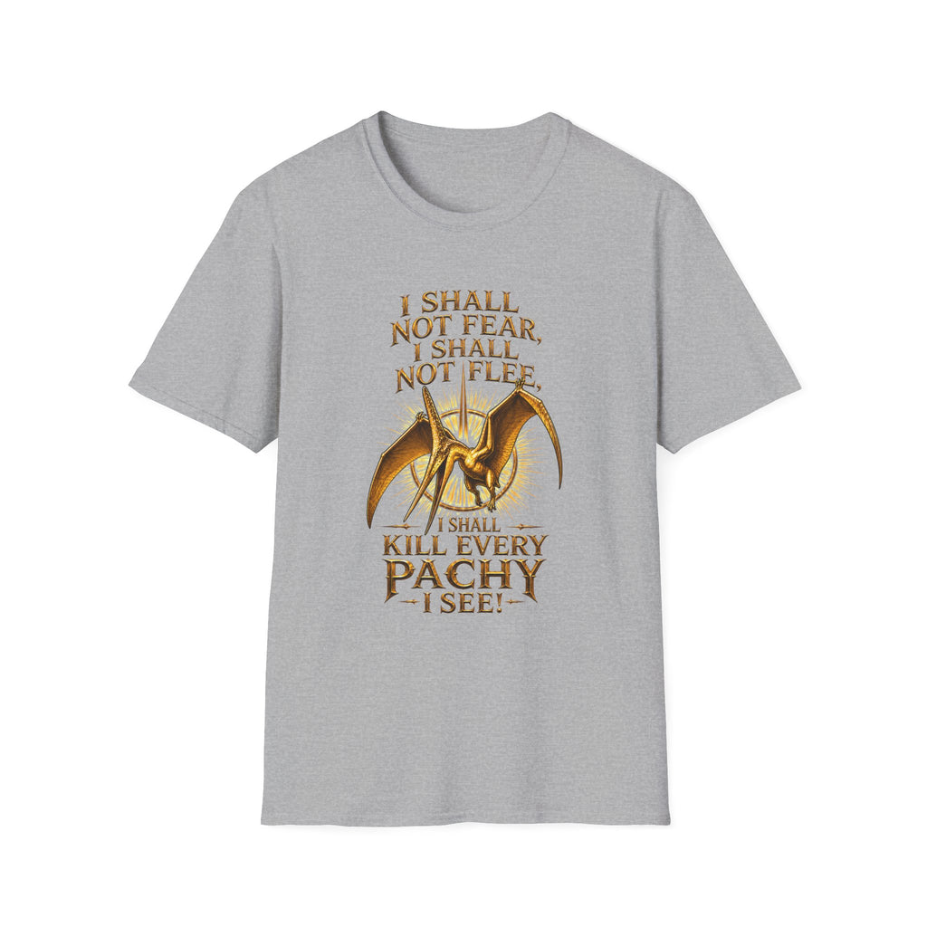 T-Shirt — “I Shall Not Fear, I Shall Not Flee” Sky Father Graphic Tee