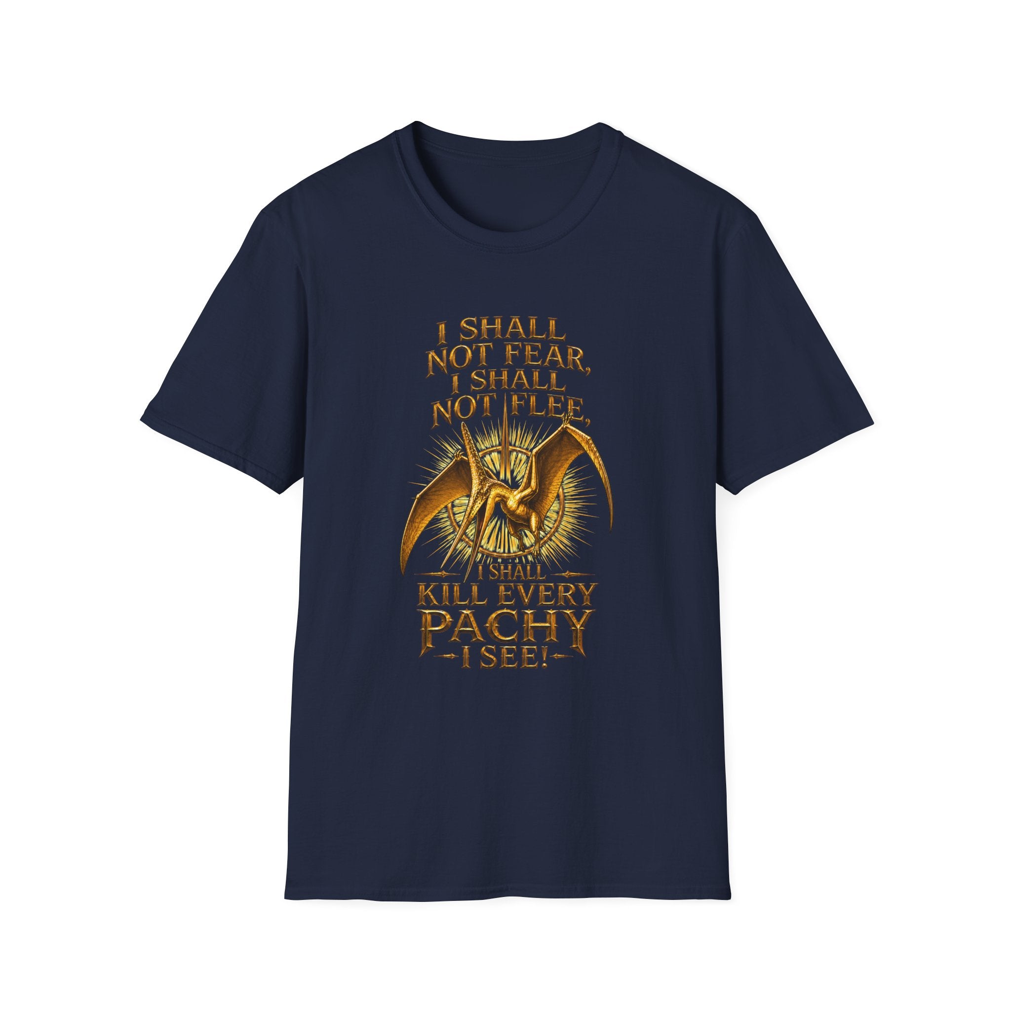 T-Shirt — “I Shall Not Fear, I Shall Not Flee” Sky Father Graphic Tee