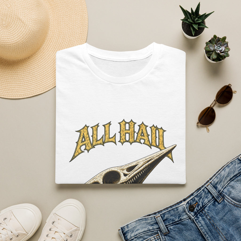 All Hail Sky Father T-Shirt — "All Hail Sky Father" Dinosaur Graphic Tee
