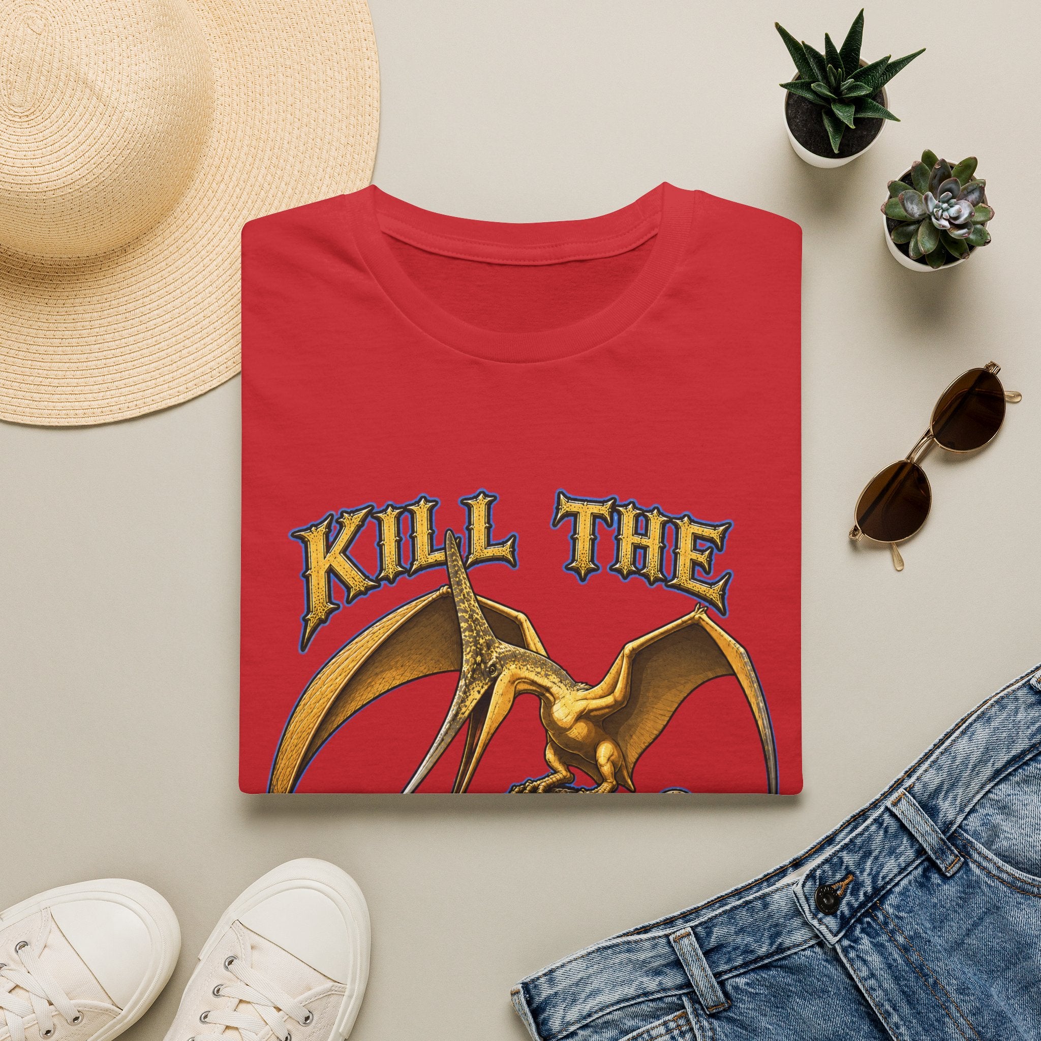 Pachycephalosaurus T-Shirt — "Kill the Pachys!" Sky Father Dinosaur Graphic Tee