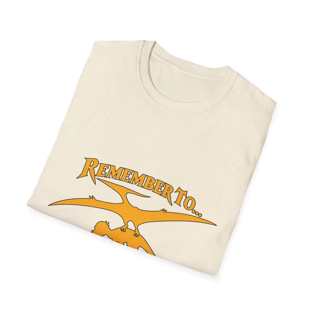 T-Shirt — "Remember to Kill the Pachys!" Sky Father Graphic Tee
