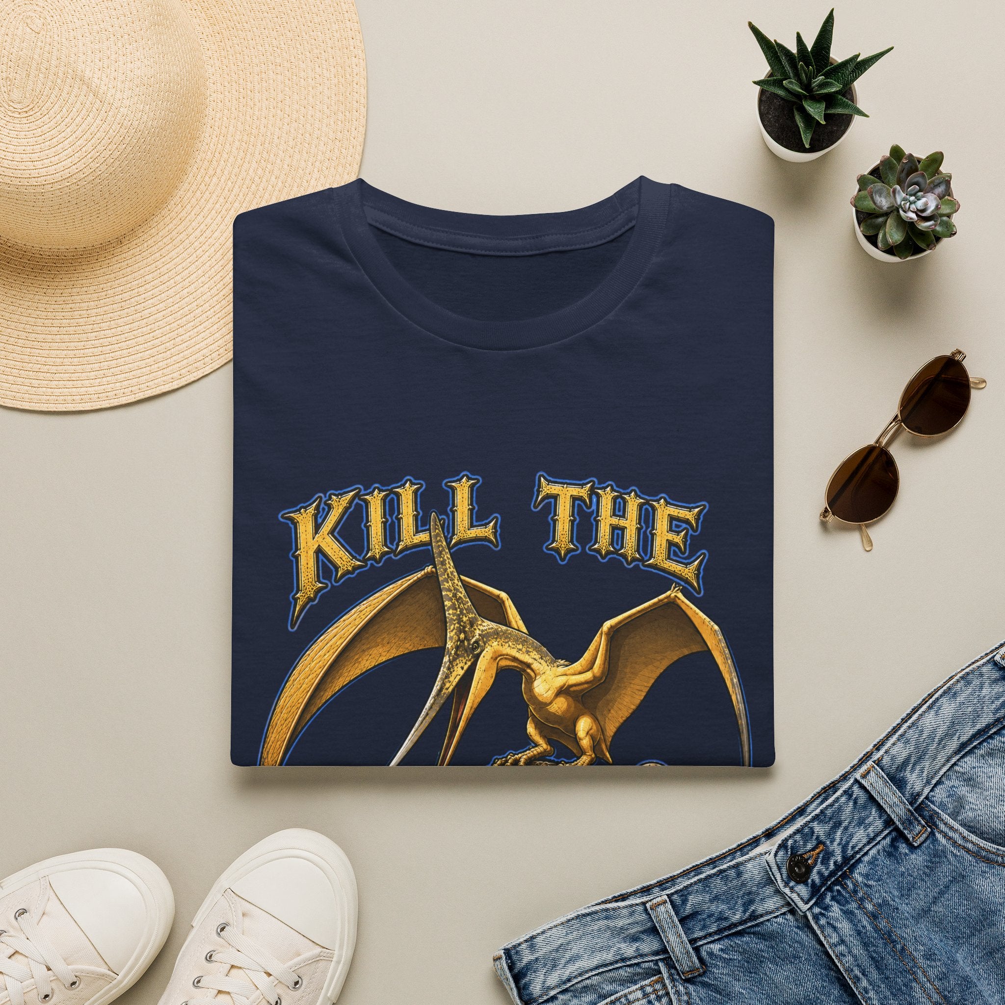 Pachycephalosaurus T-Shirt — "Kill the Pachys!" Sky Father Dinosaur Graphic Tee