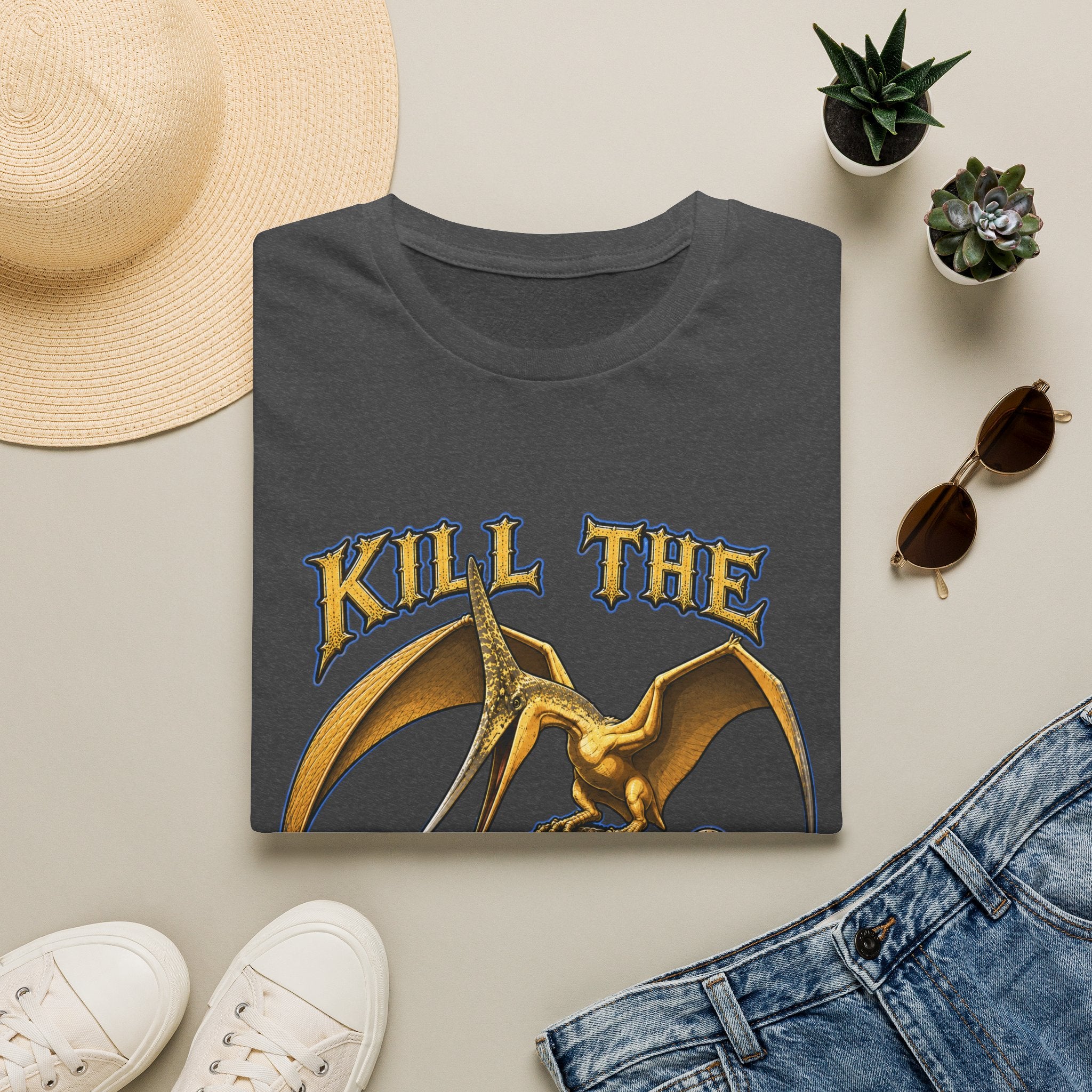 Pachycephalosaurus T-Shirt — "Kill the Pachys!" Sky Father Dinosaur Graphic Tee