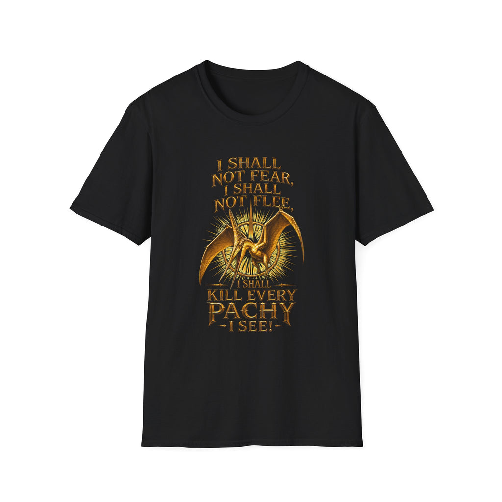 T-Shirt — “I Shall Not Fear, I Shall Not Flee” Sky Father Graphic Tee