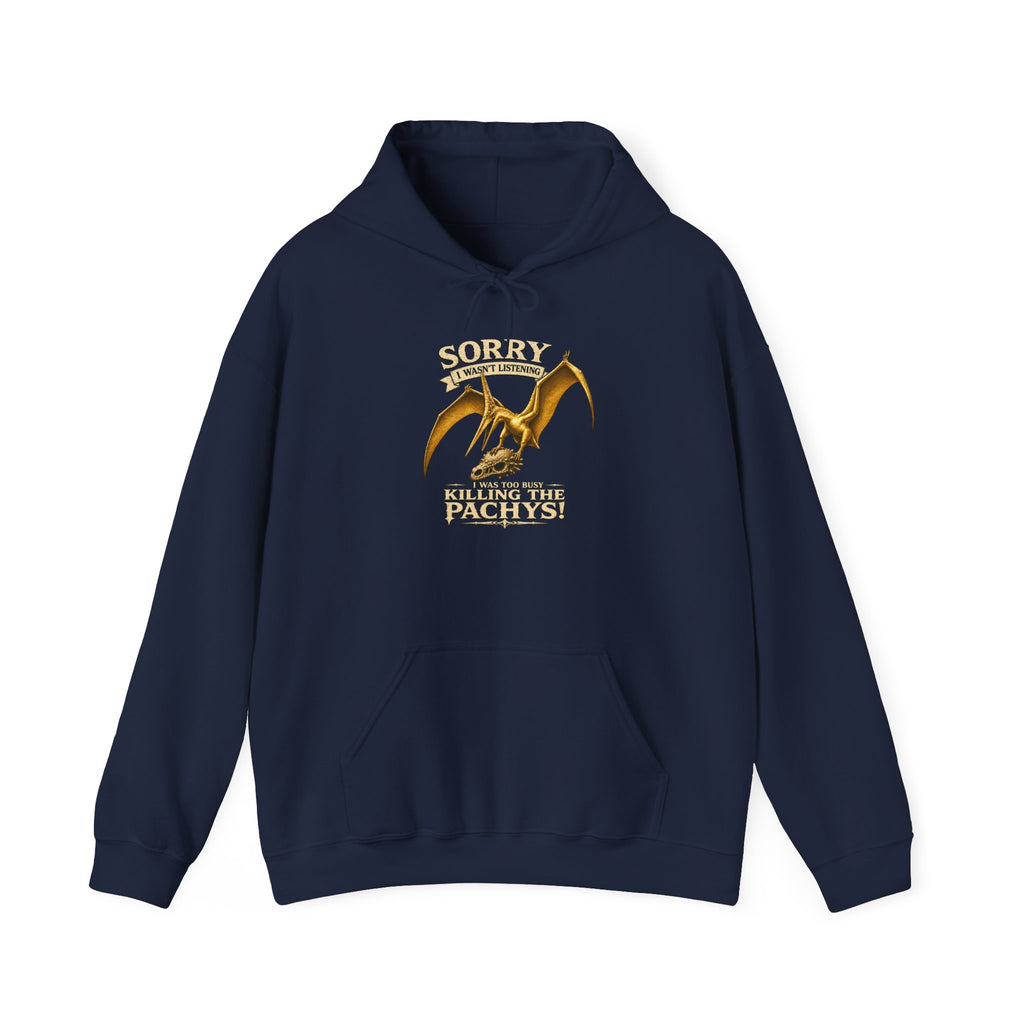 Sky Father Pteranodon Hoodie — "All Hail Sky Father" Graphic Hooded Sweatshirt