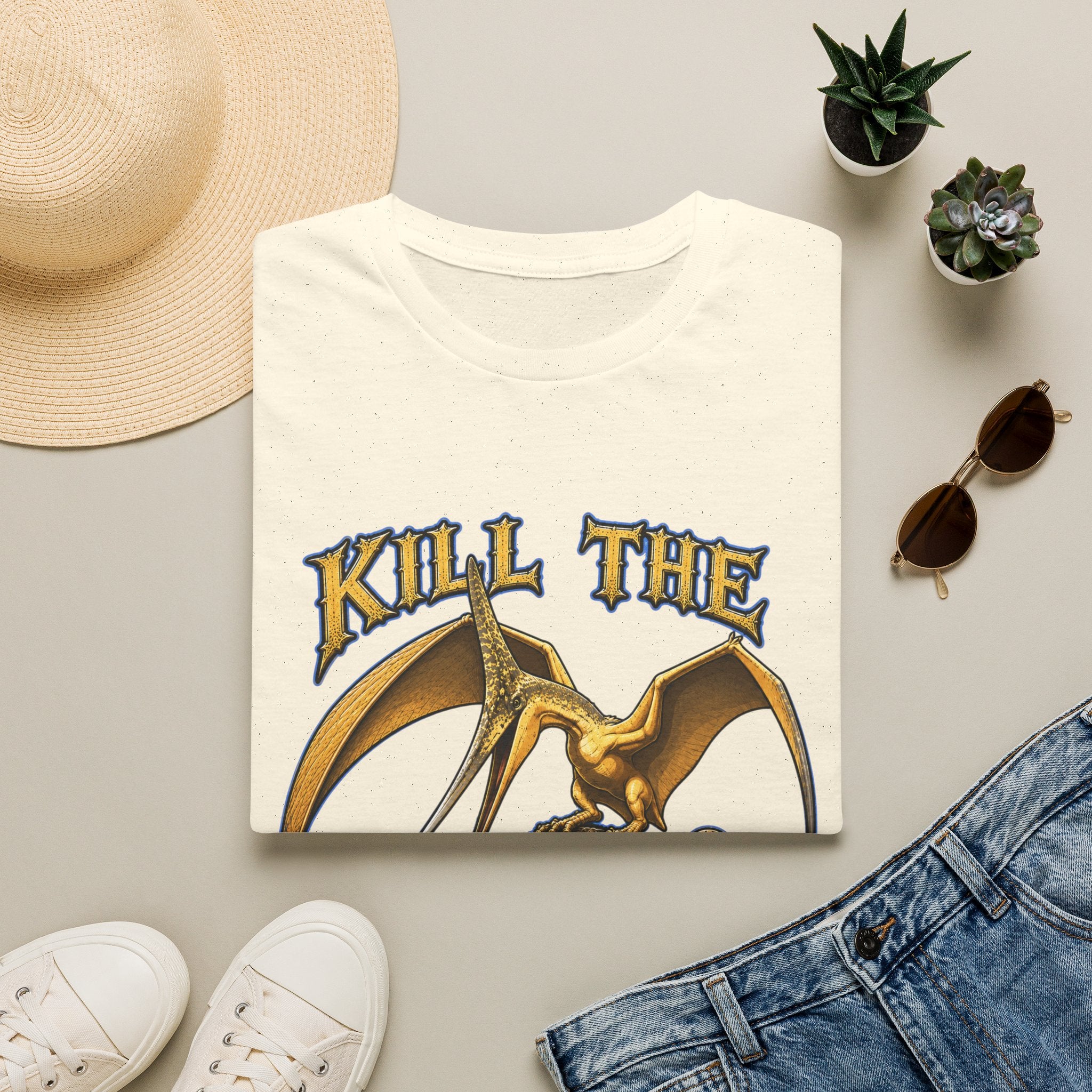 Pachycephalosaurus T-Shirt — "Kill the Pachys!" Sky Father Dinosaur Graphic Tee