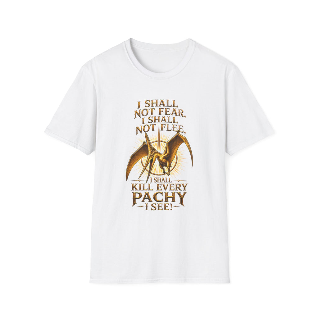 T-Shirt — “I Shall Not Fear, I Shall Not Flee” Sky Father Graphic Tee