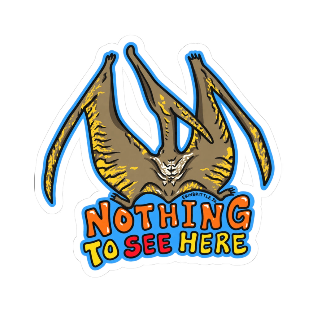 Sky Father 'Nothing to See Here' Kiss-Cut Sticker