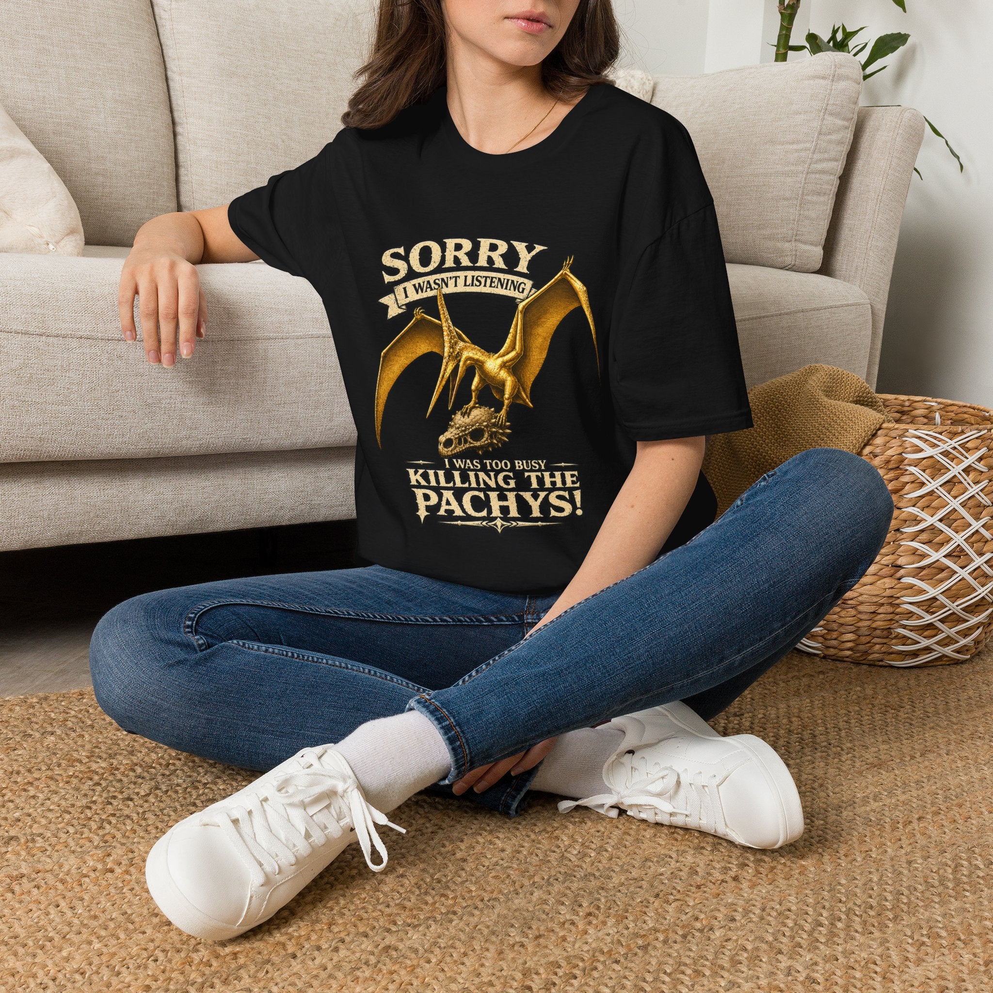 Sorry I Wasn't Listening Pteranodon Shirt | Sky Father Graphic Tee