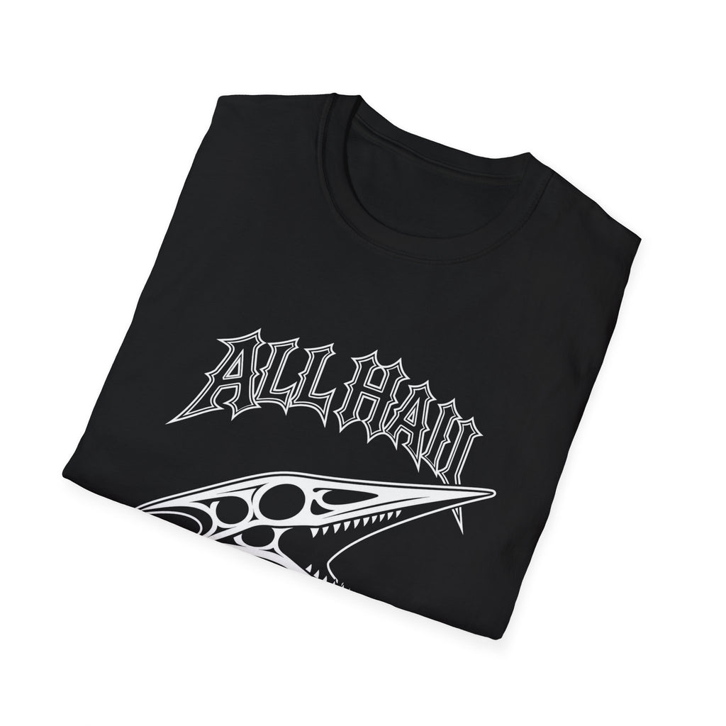All Hail Sky Father T-Shirt — "All Hail Sky Father" Dinosaur Graphic Tee