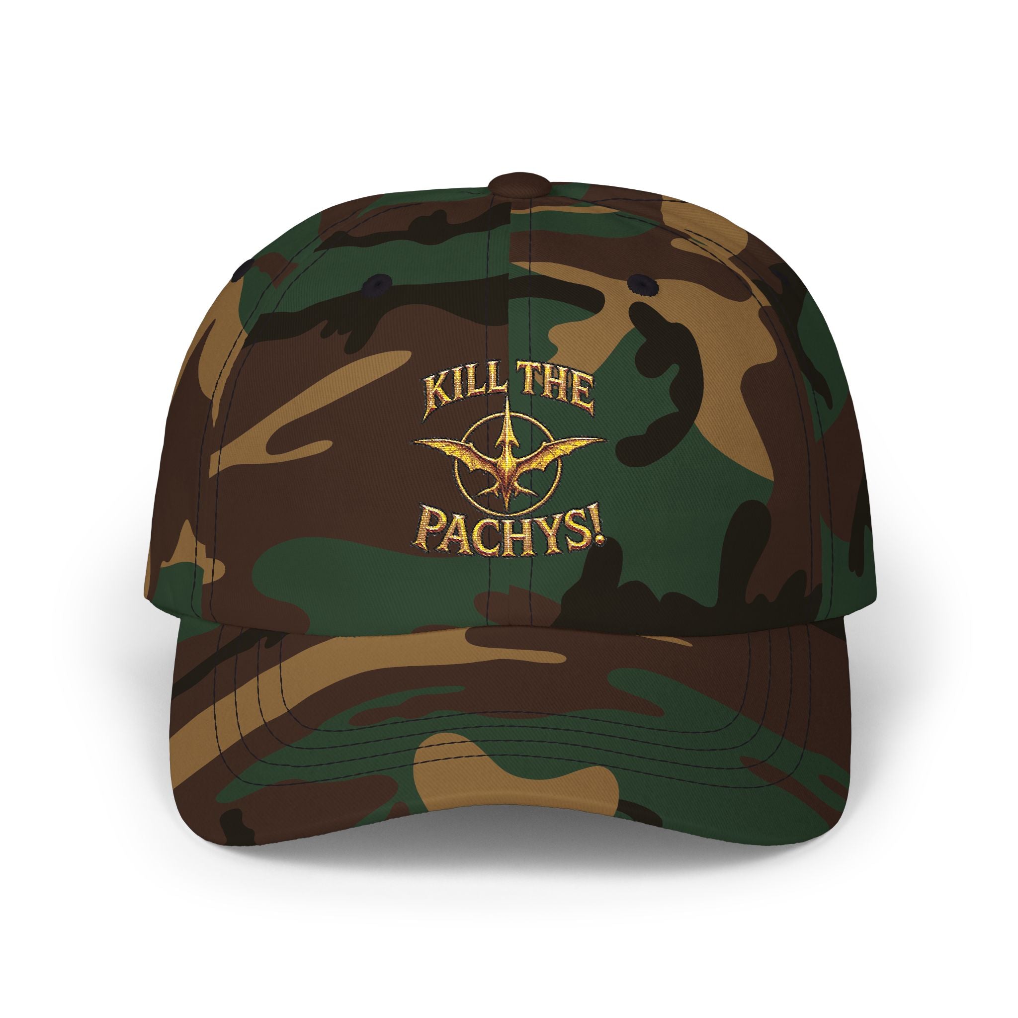 “Kill The Pachys” Embroidered Classic Dad Cap – Vintage Hunting/Outdoors Trucker Hat