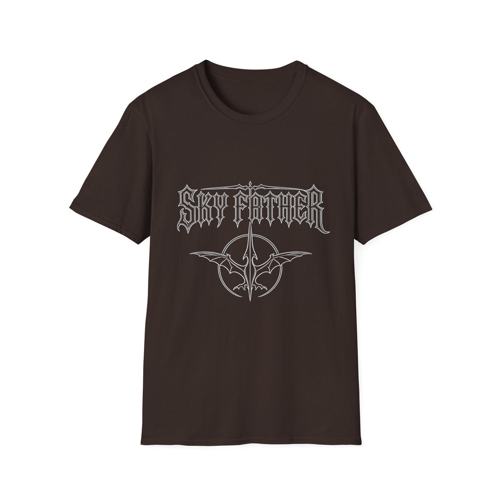 Sky Father T-Shirt — Gothic Band-Style Graphic Tee