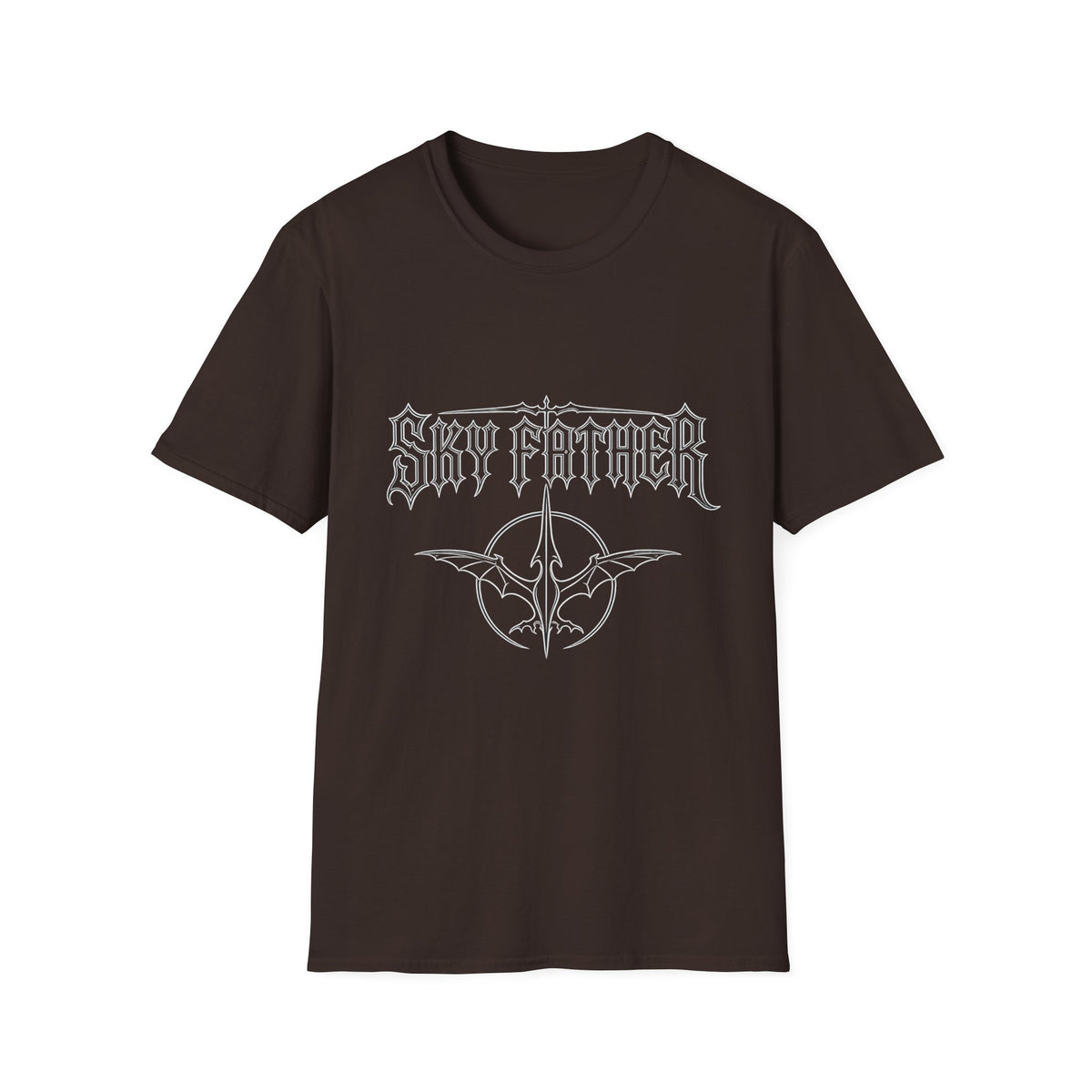 Sky Father T-Shirt — Gothic Band-Style Graphic Tee