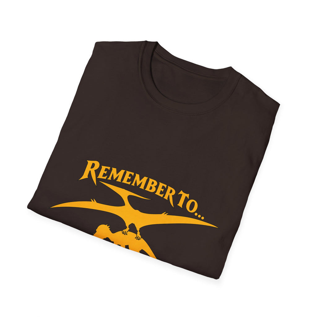 T-Shirt — "Remember to Kill the Pachys!" Sky Father Graphic Tee