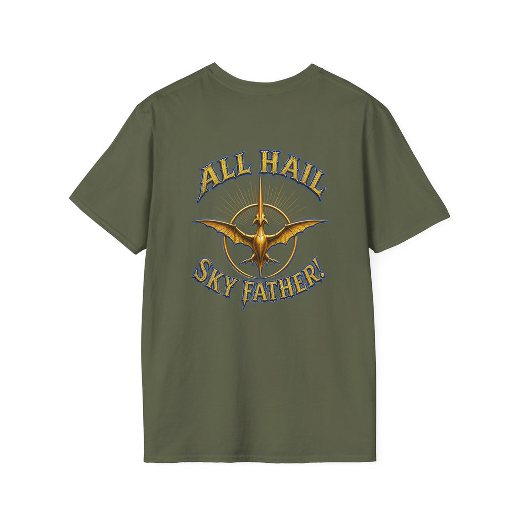 Pachycephalosaurus T-Shirt — "Kill the Pachys!" Sky Father Dinosaur Graphic Tee