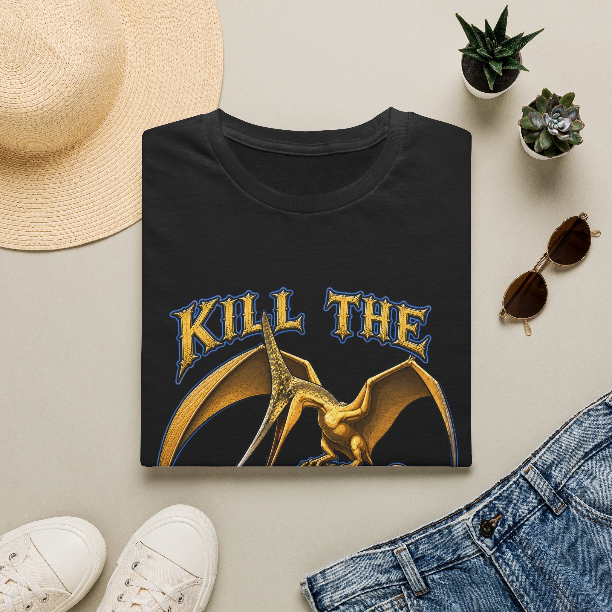 Pachycephalosaurus T-Shirt — "Kill the Pachys!" Sky Father Dinosaur Graphic Tee